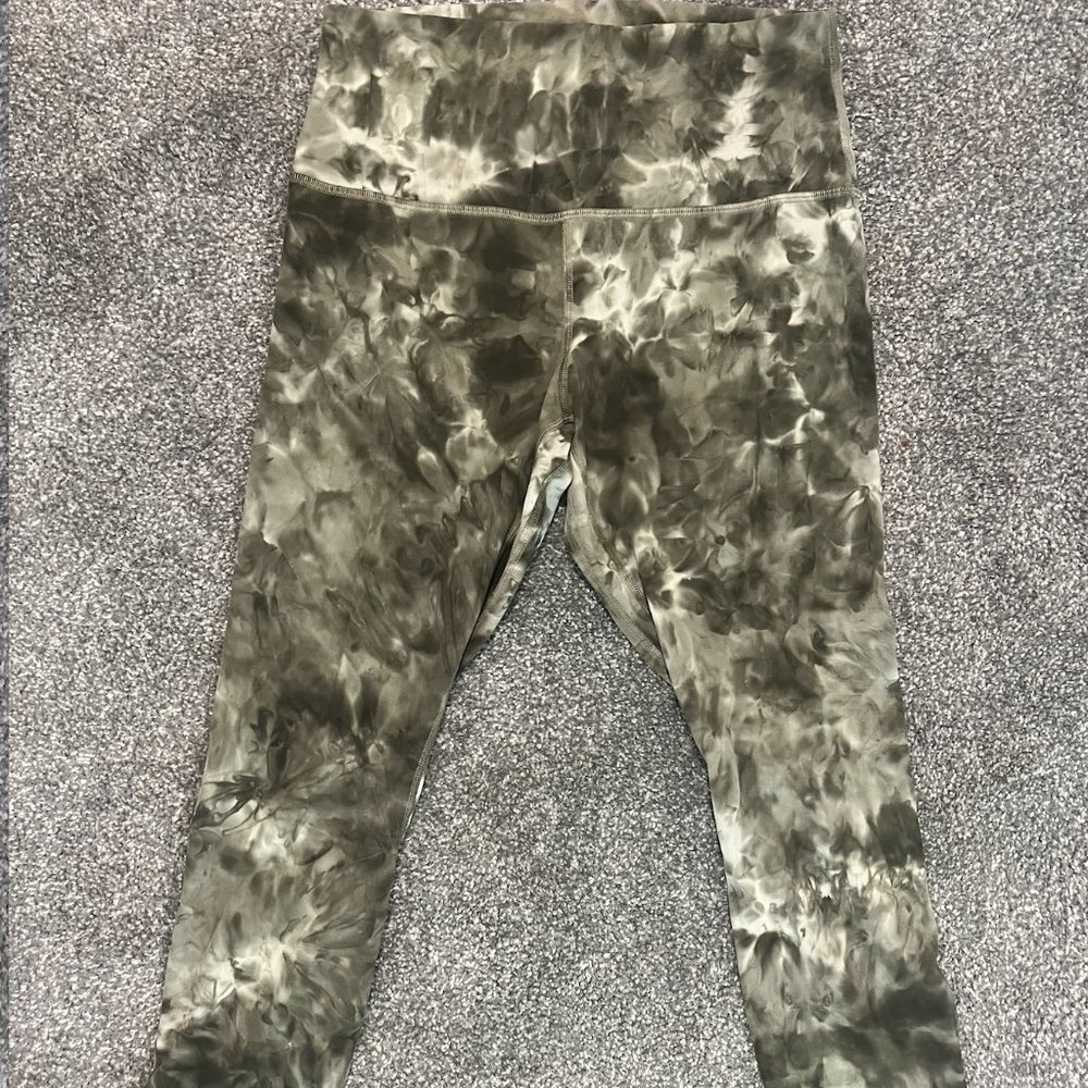 Lululemon Diamond Dye high-rise align leggings Size 8